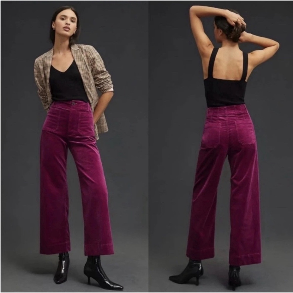 Maeve Colette Corduroy Cropped Pant 24P
